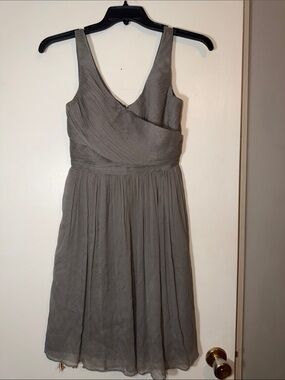 grey j crew bridesmaid dresses J. | | Crew Dress Gray bridesmaid